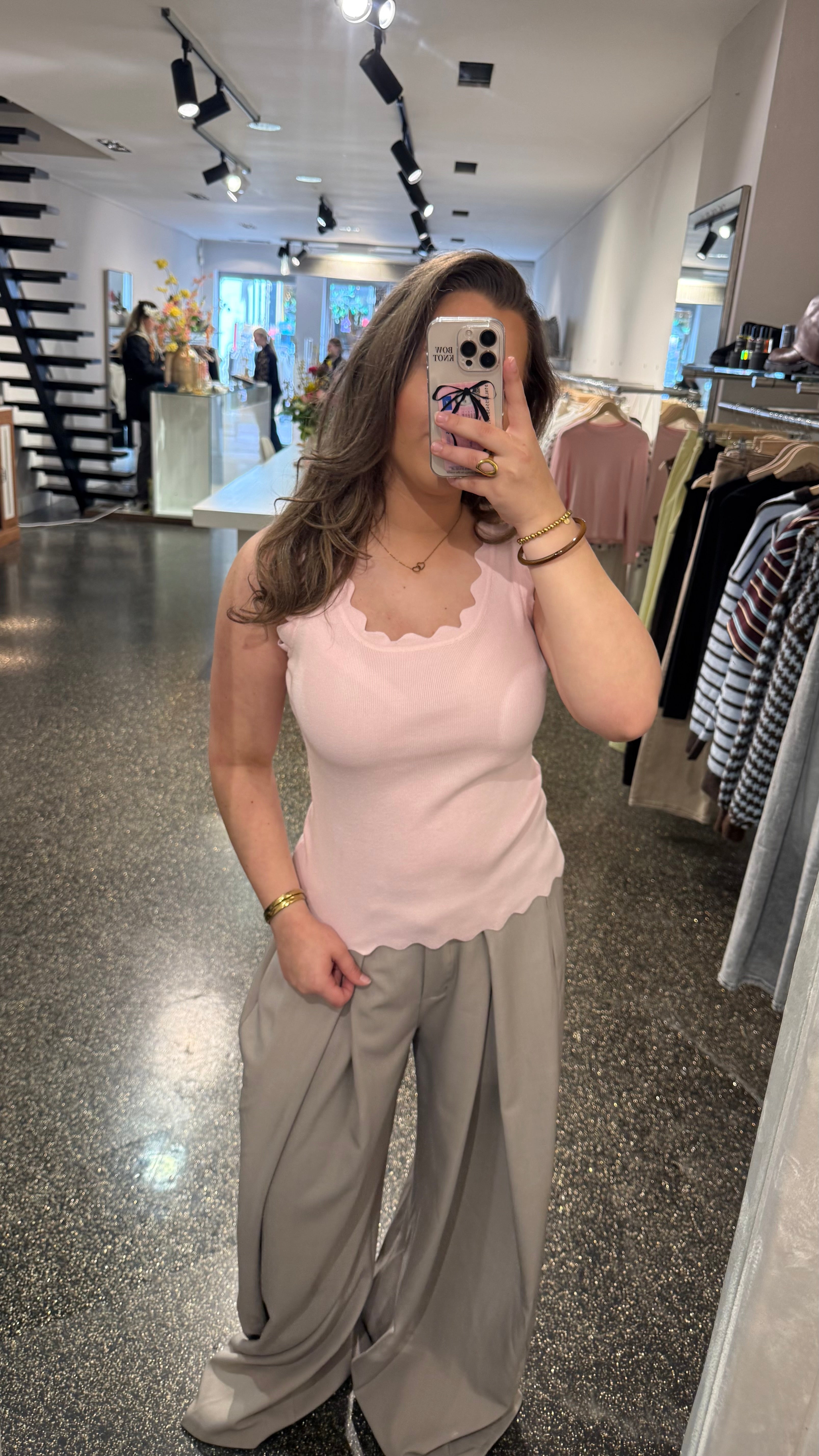 Claire top - pink