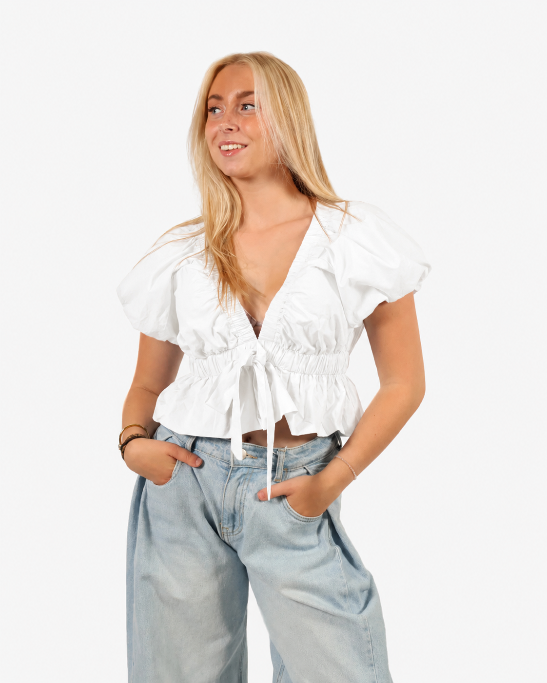 Lily top - White