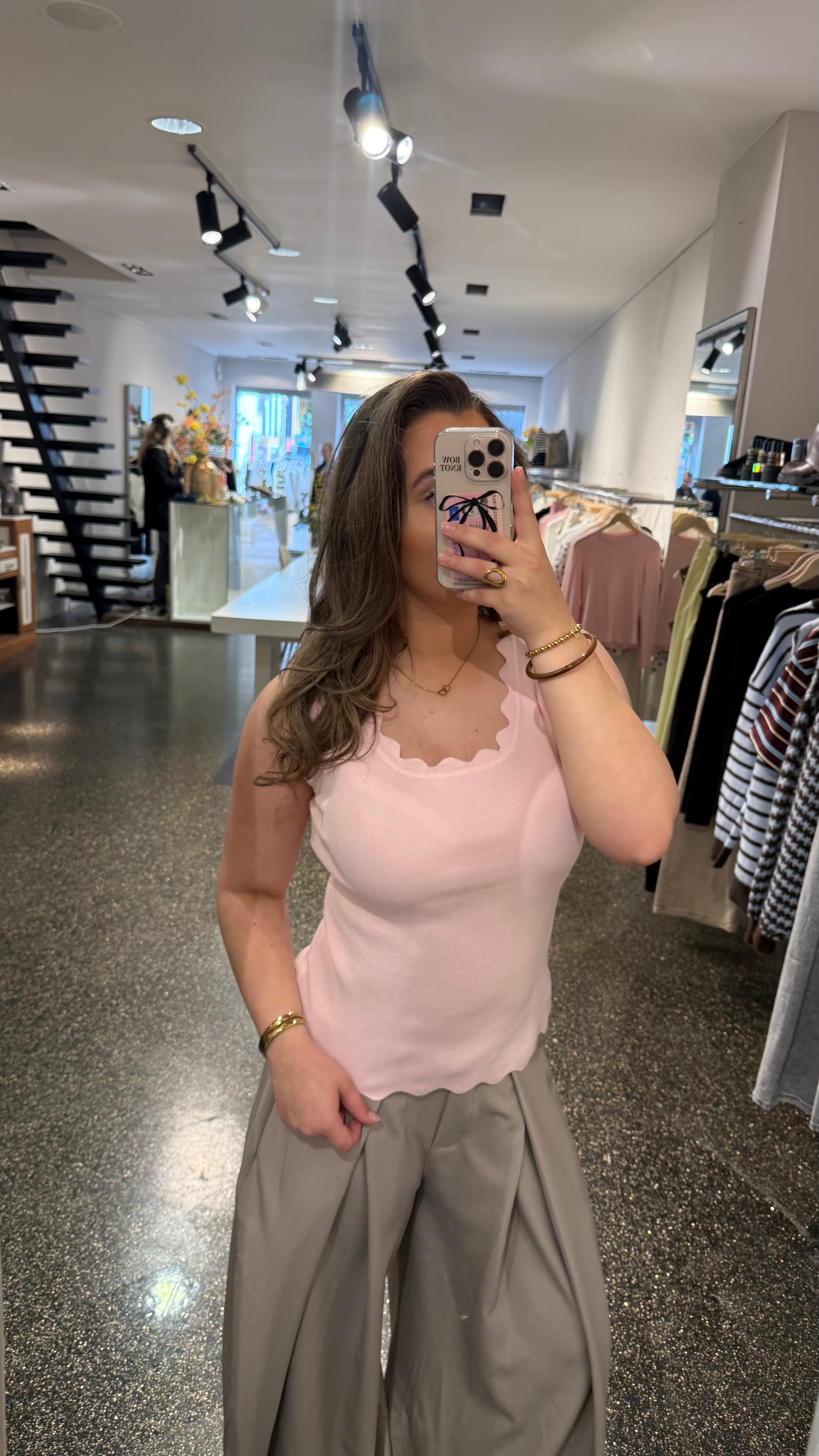 Claire top - pink