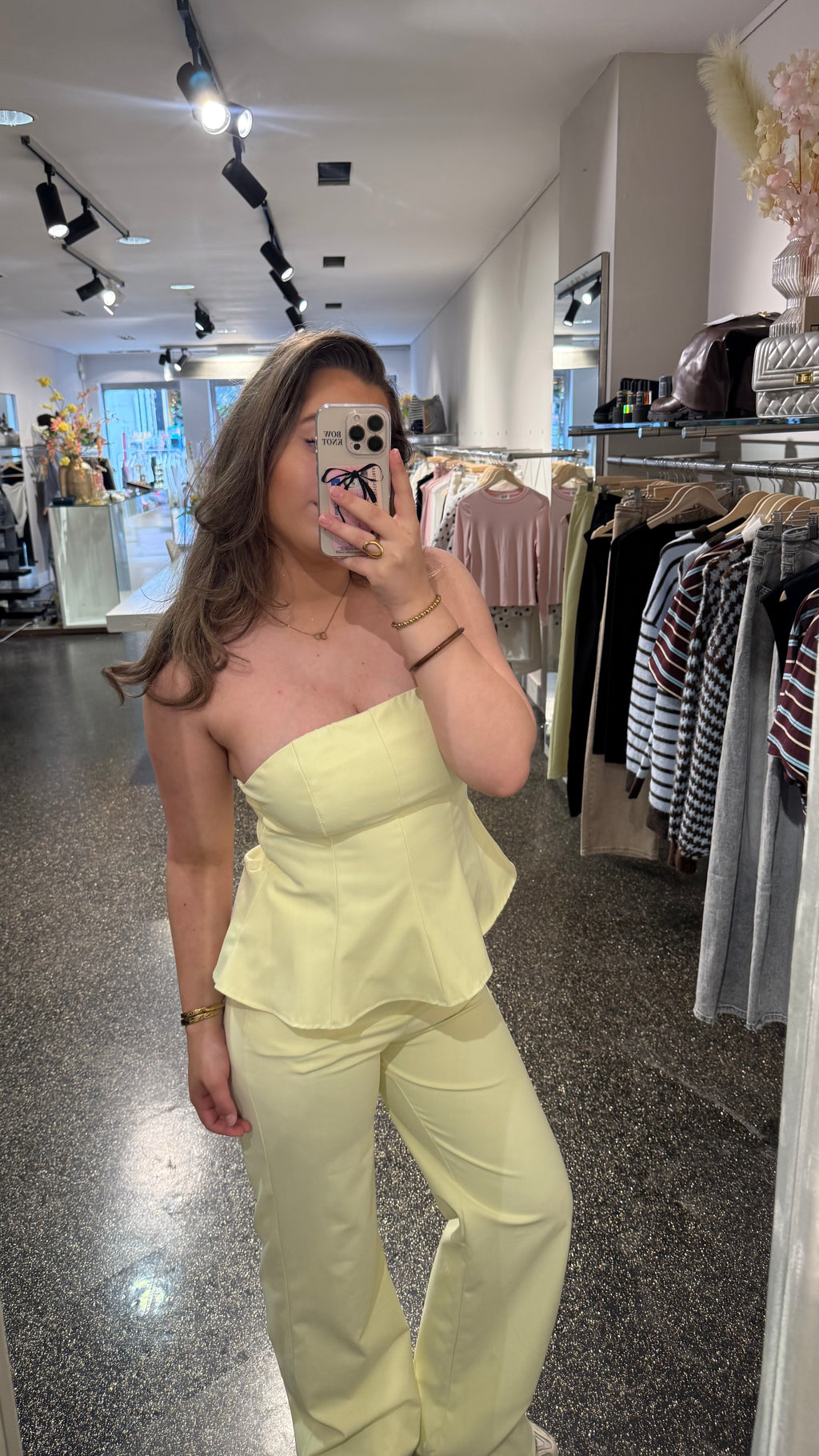 Nina pantalon - Lime
