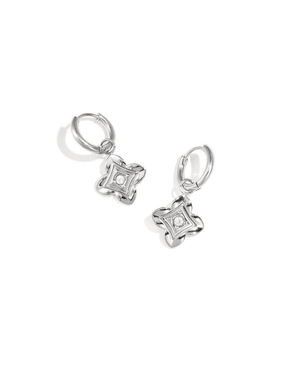 Noëlle oorbellen - Zilver