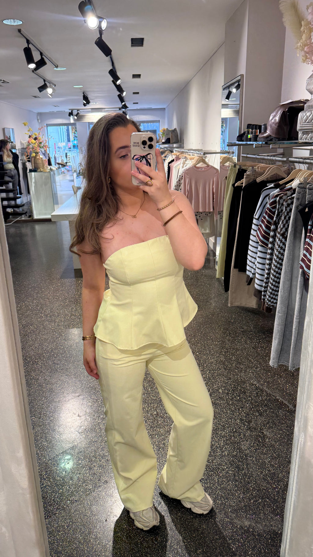 Nina pantalon - Lime