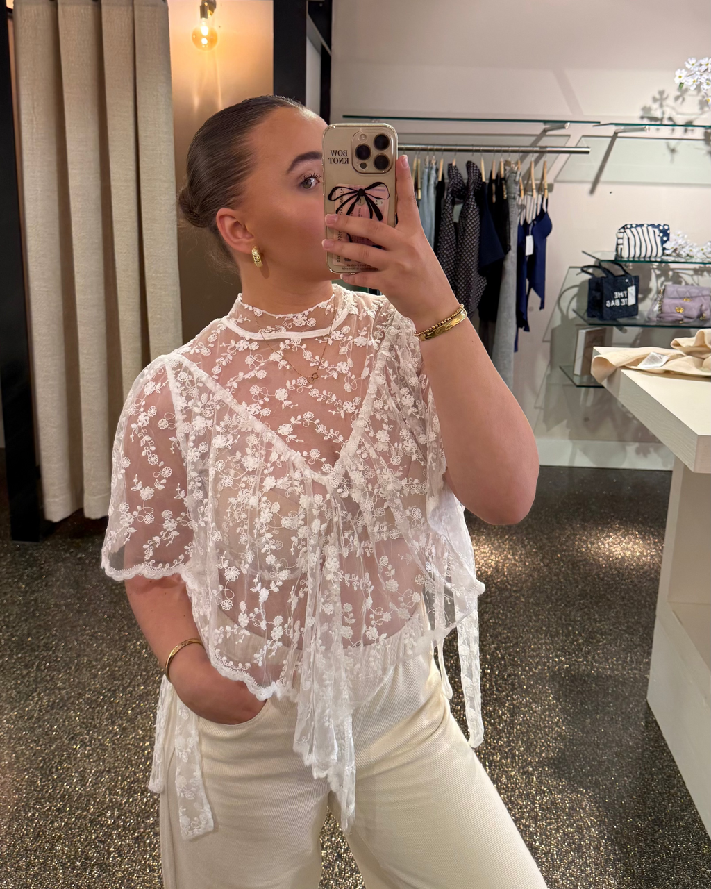 Noe top - White
