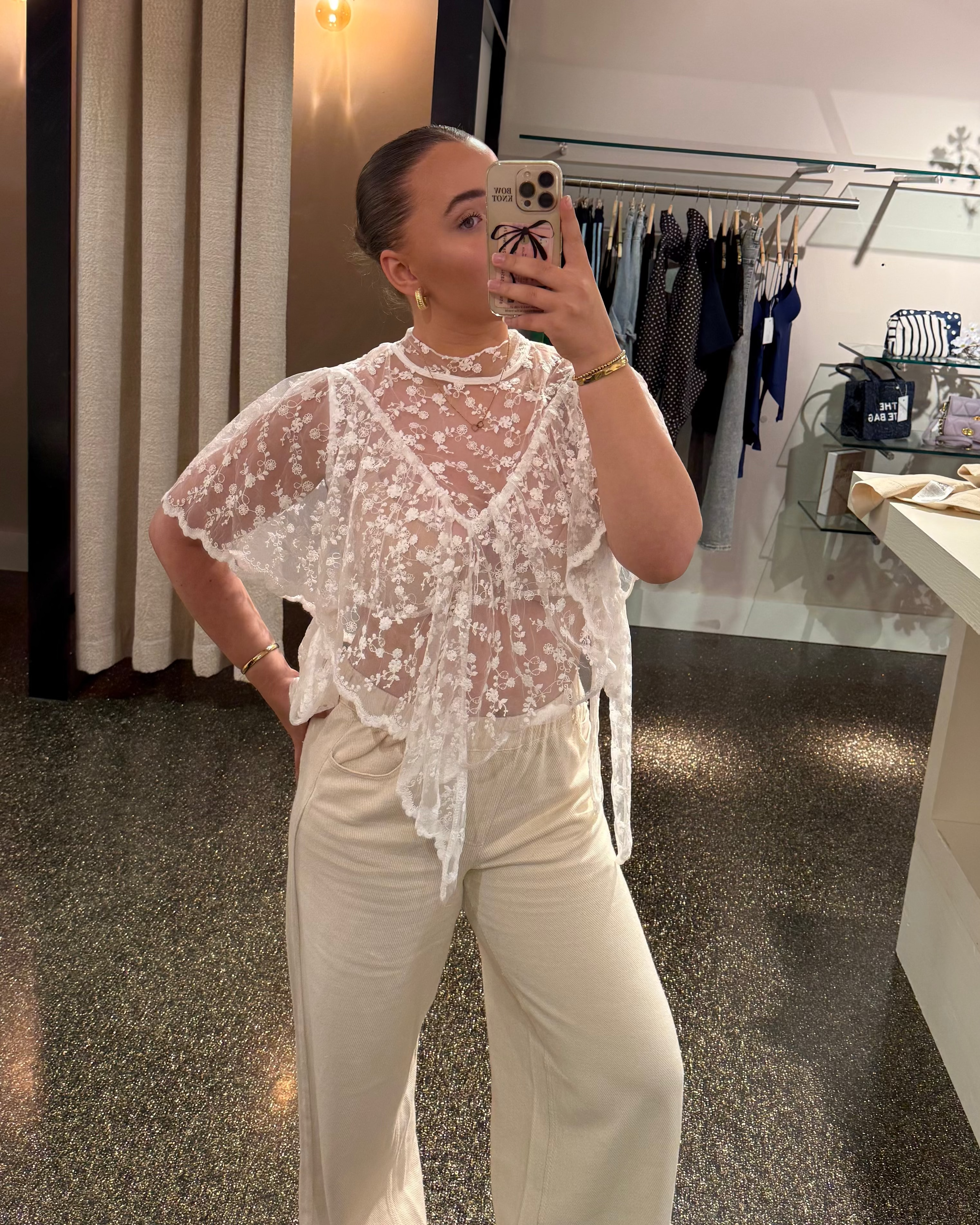 Noe top - White