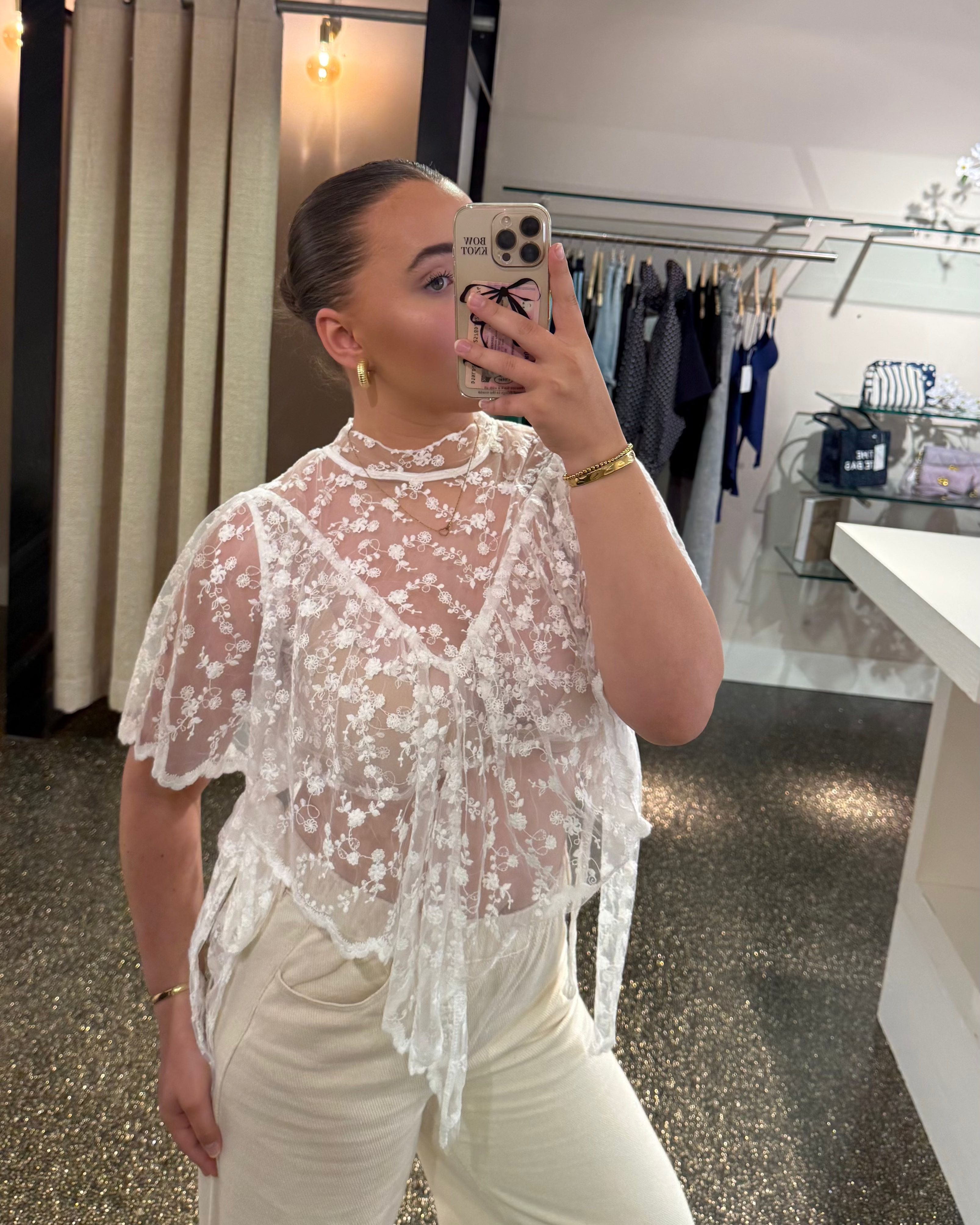 Noe top - White