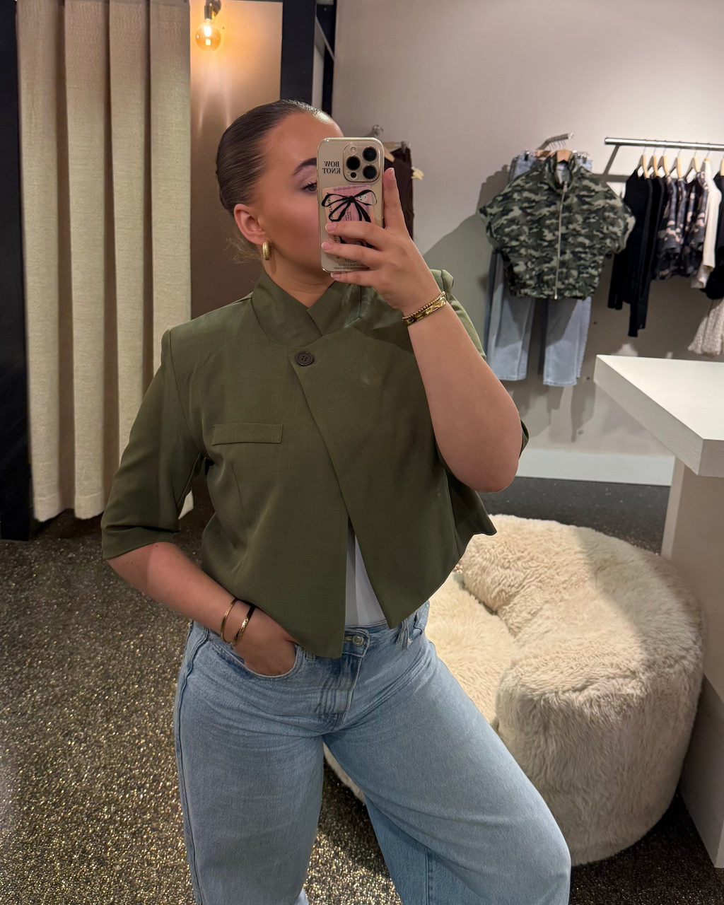 Zora blazer - Army