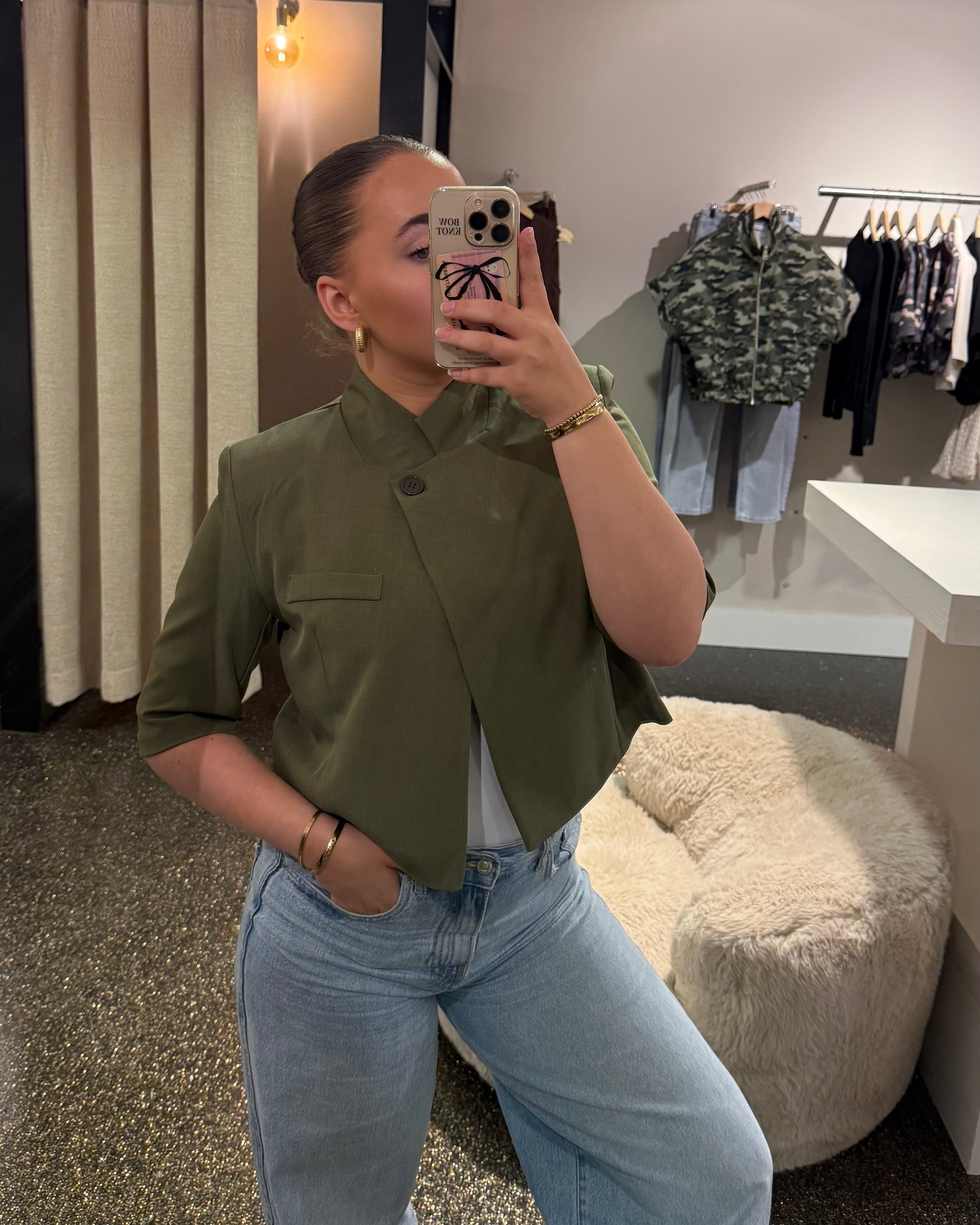 Zora blazer - Army