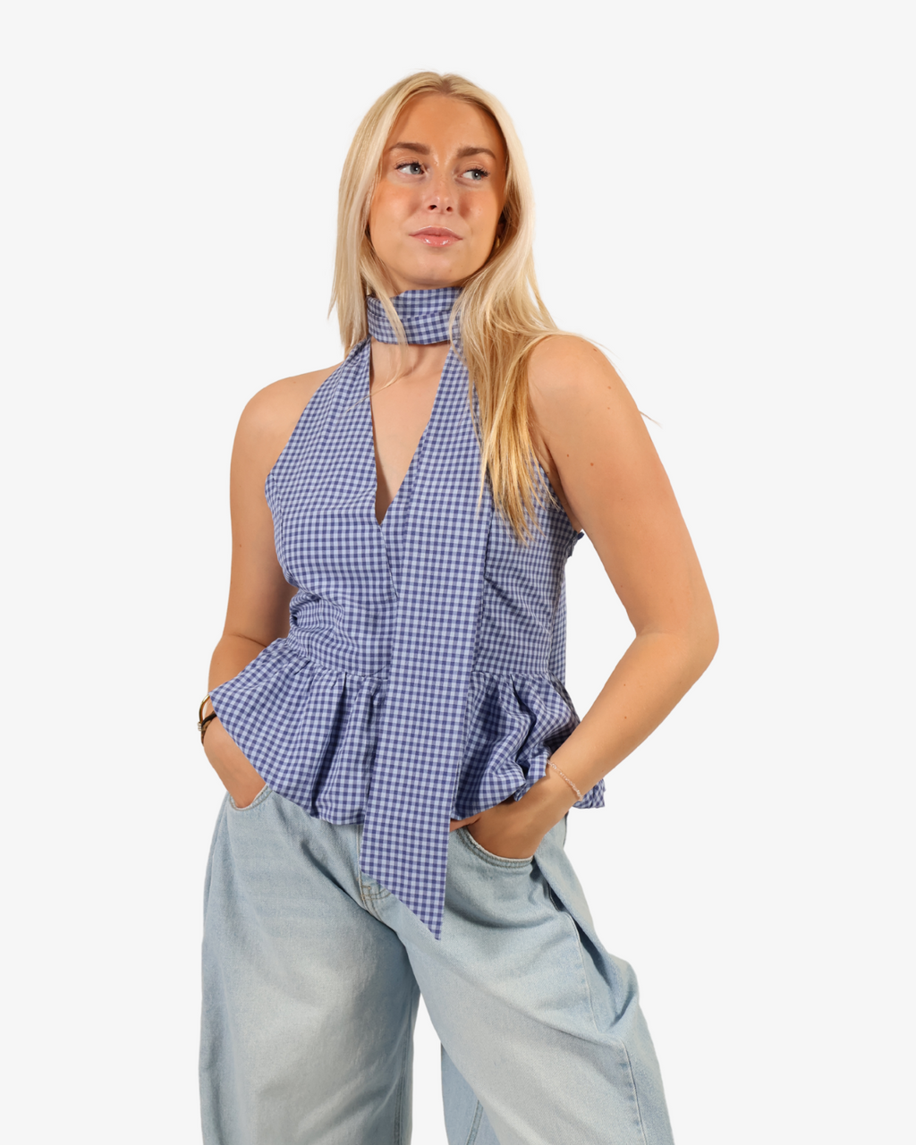Fenna top - Blue