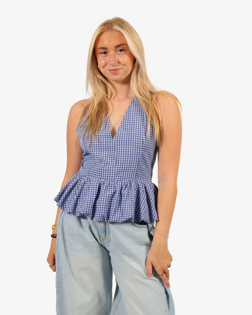 Fenna top - Blue