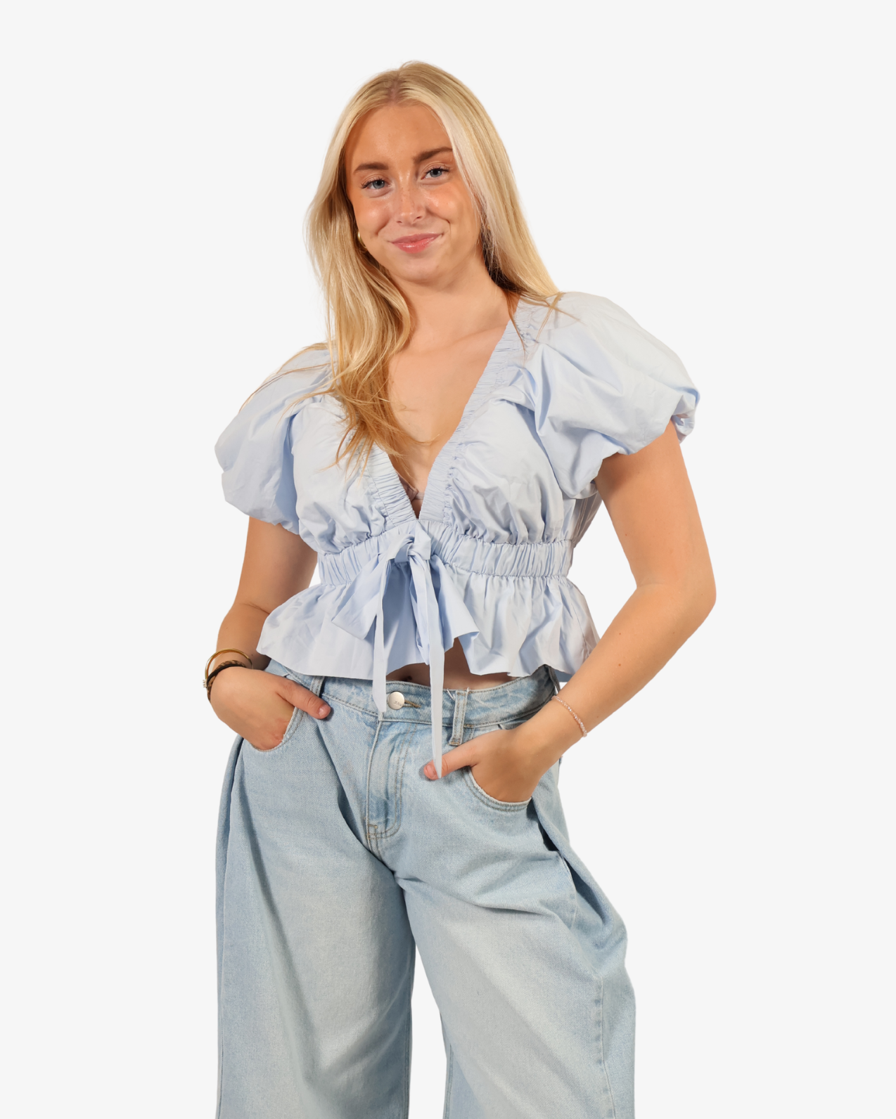 Lily top - Blue