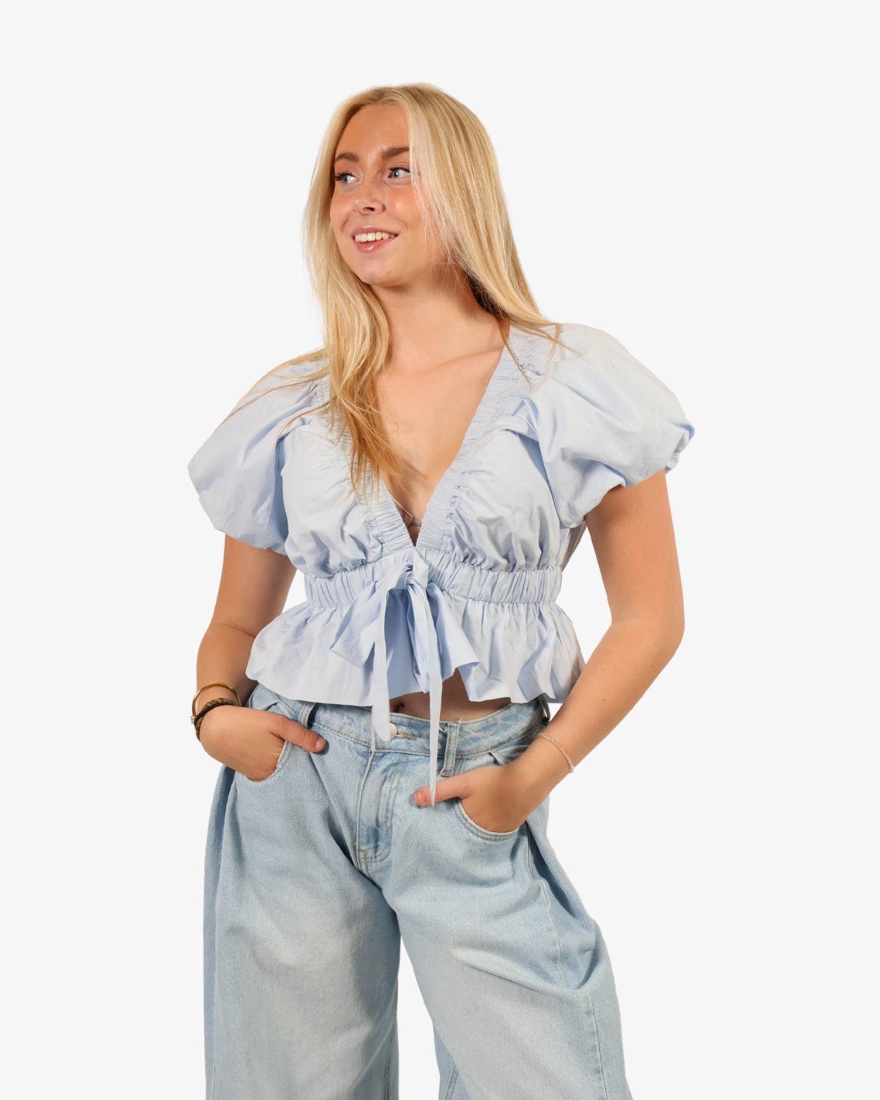 Lily top - Blue
