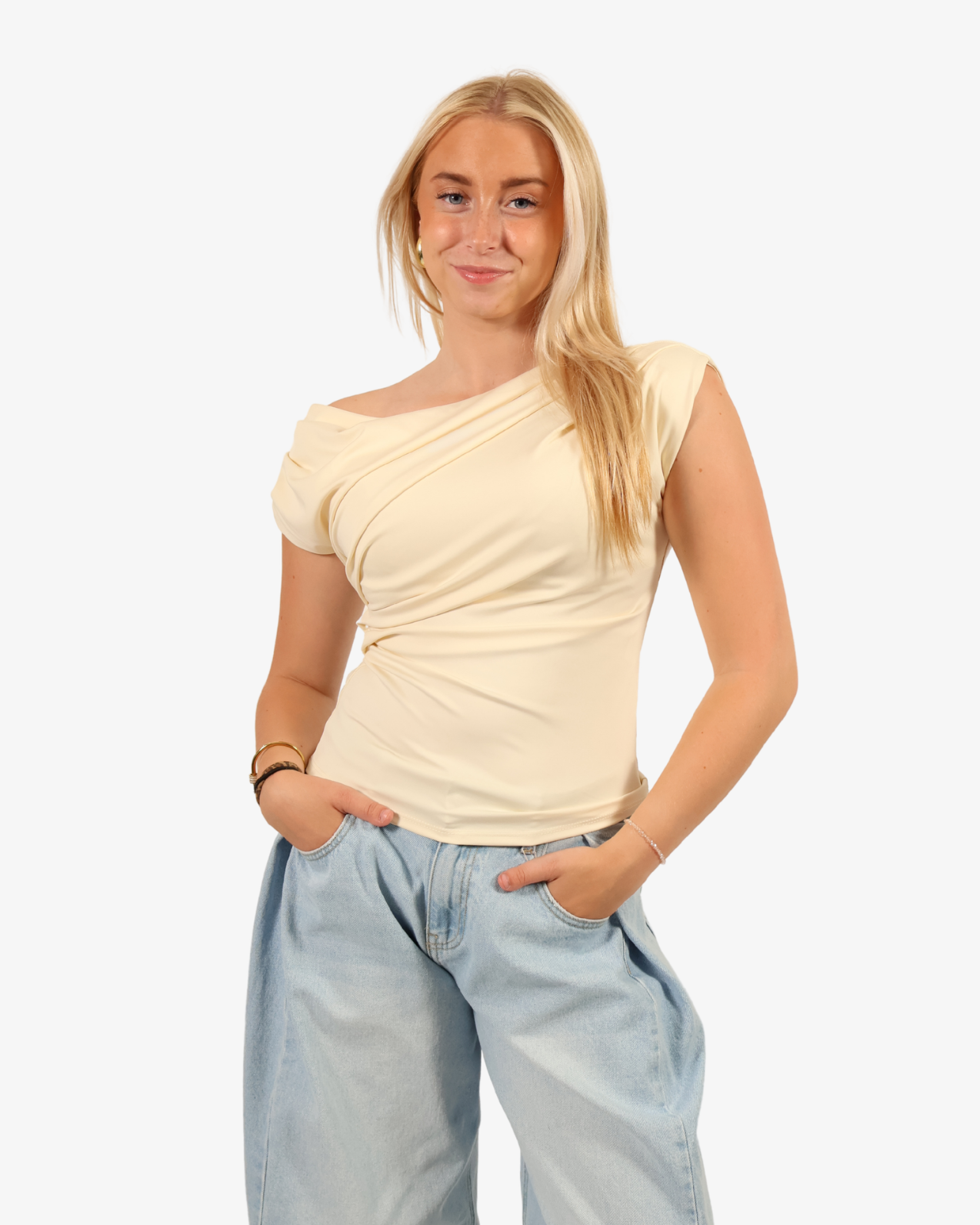 Sola top - Creme