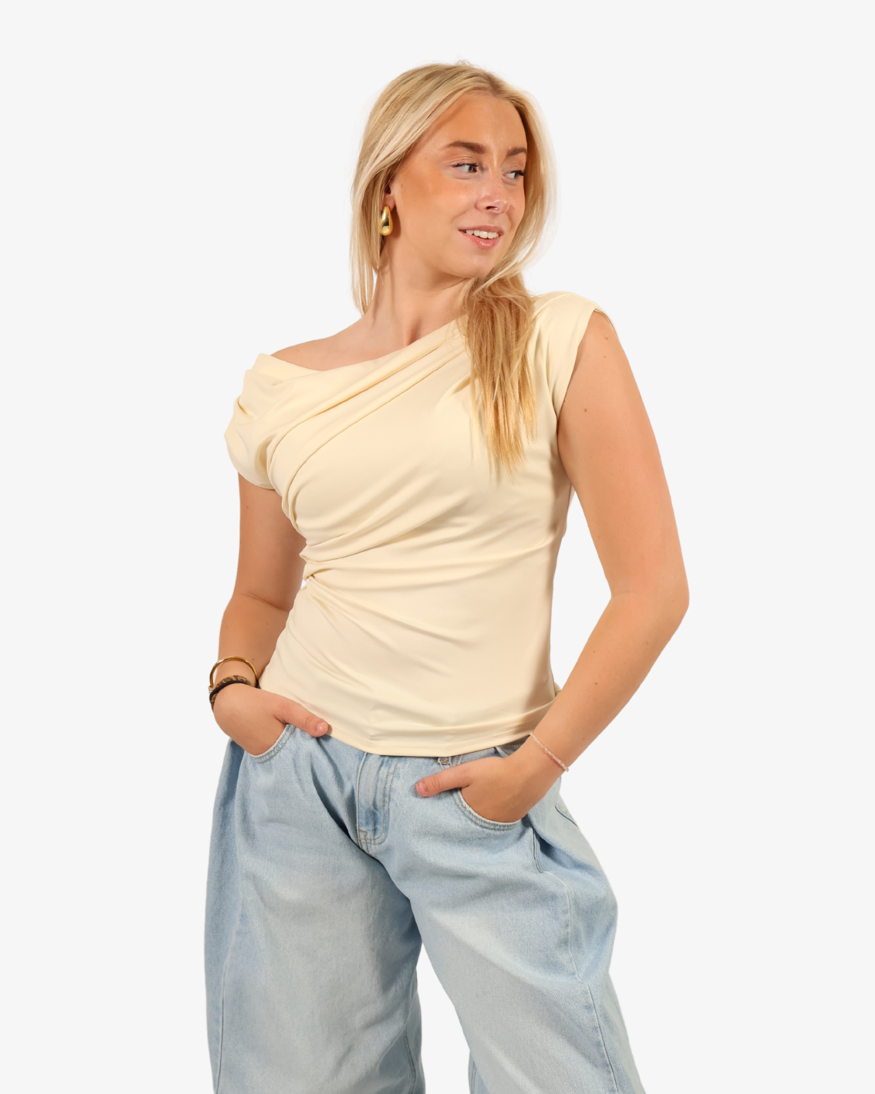 Sola top - Creme