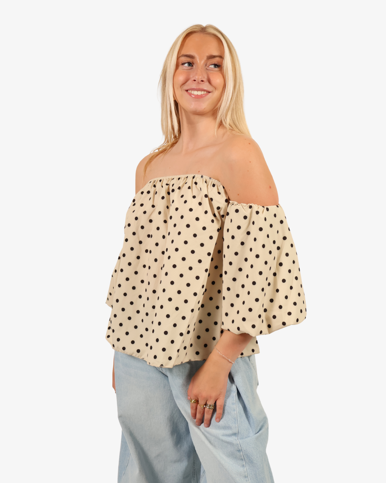 Emira top - Creme