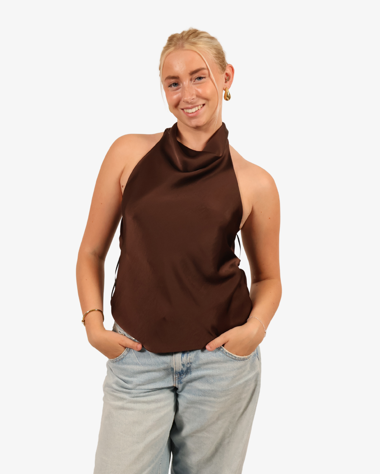 Nala top - Brown