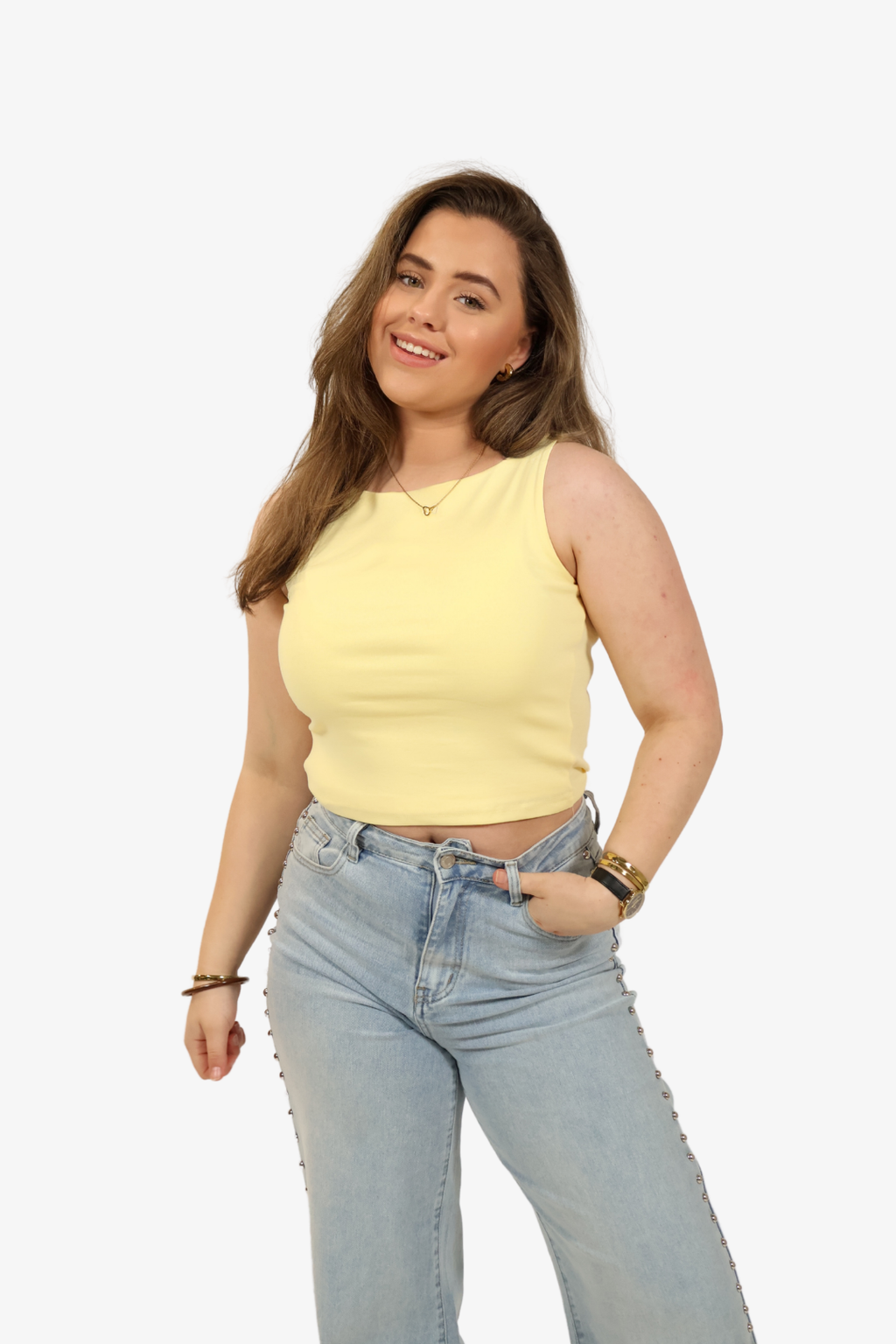 Noemi top - Yellow