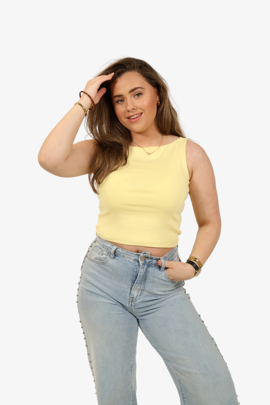 Noemi top - Yellow