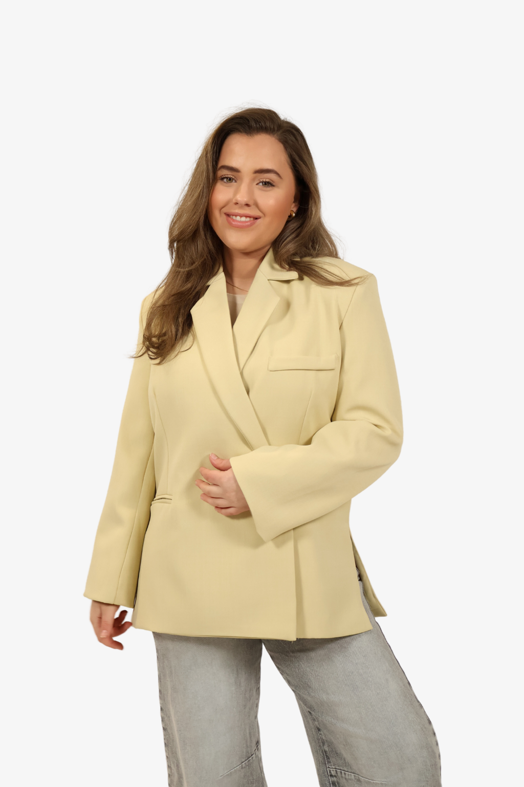 Zaar blazer - Yellow