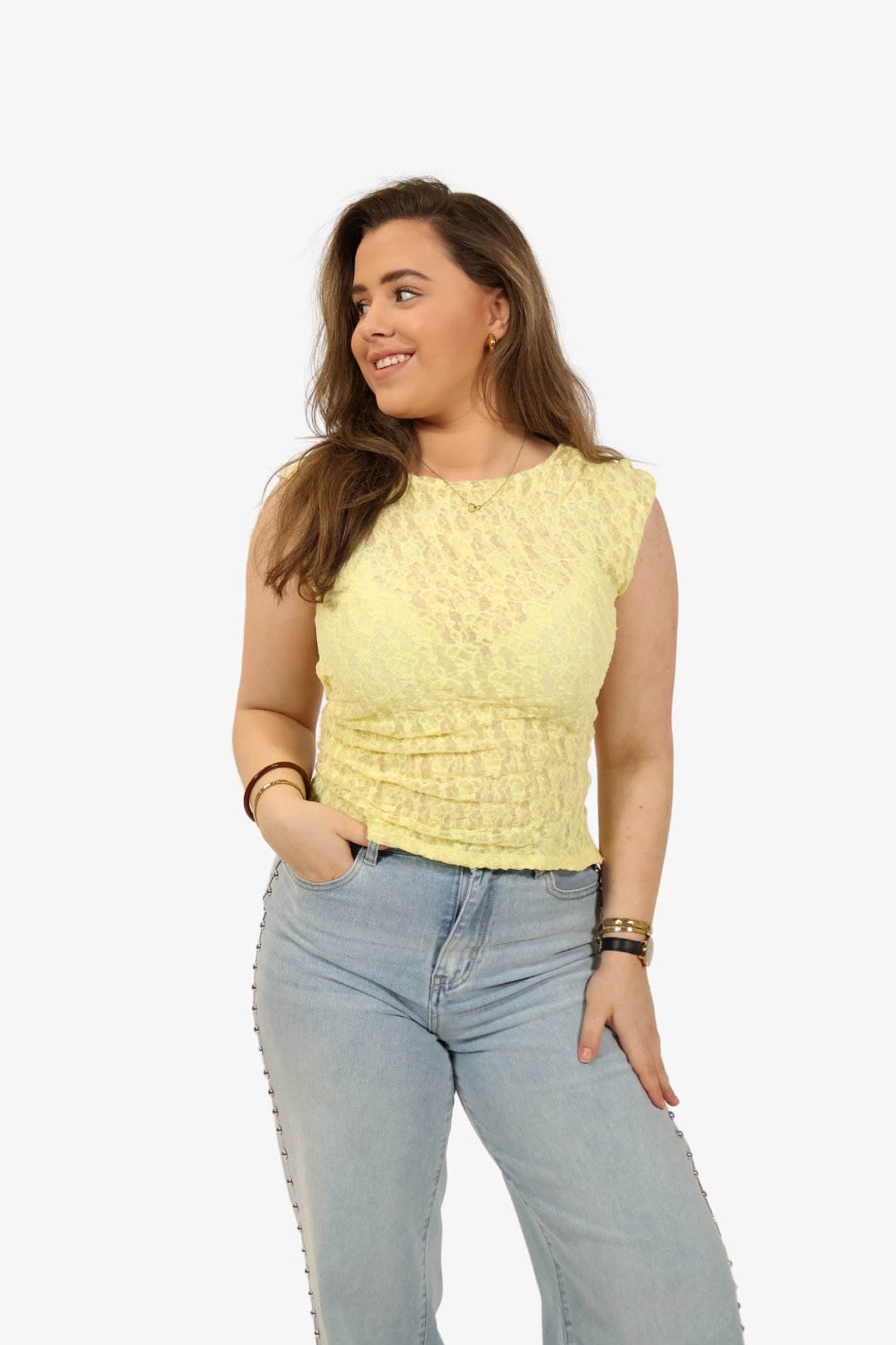 Gina top - Yellow