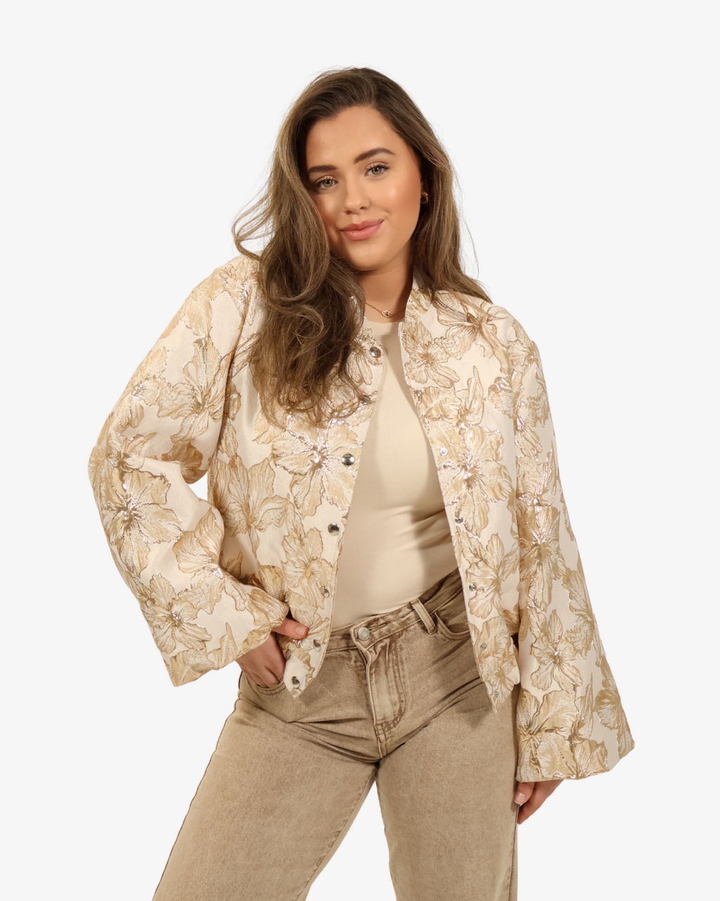 Flower bomber - Beige