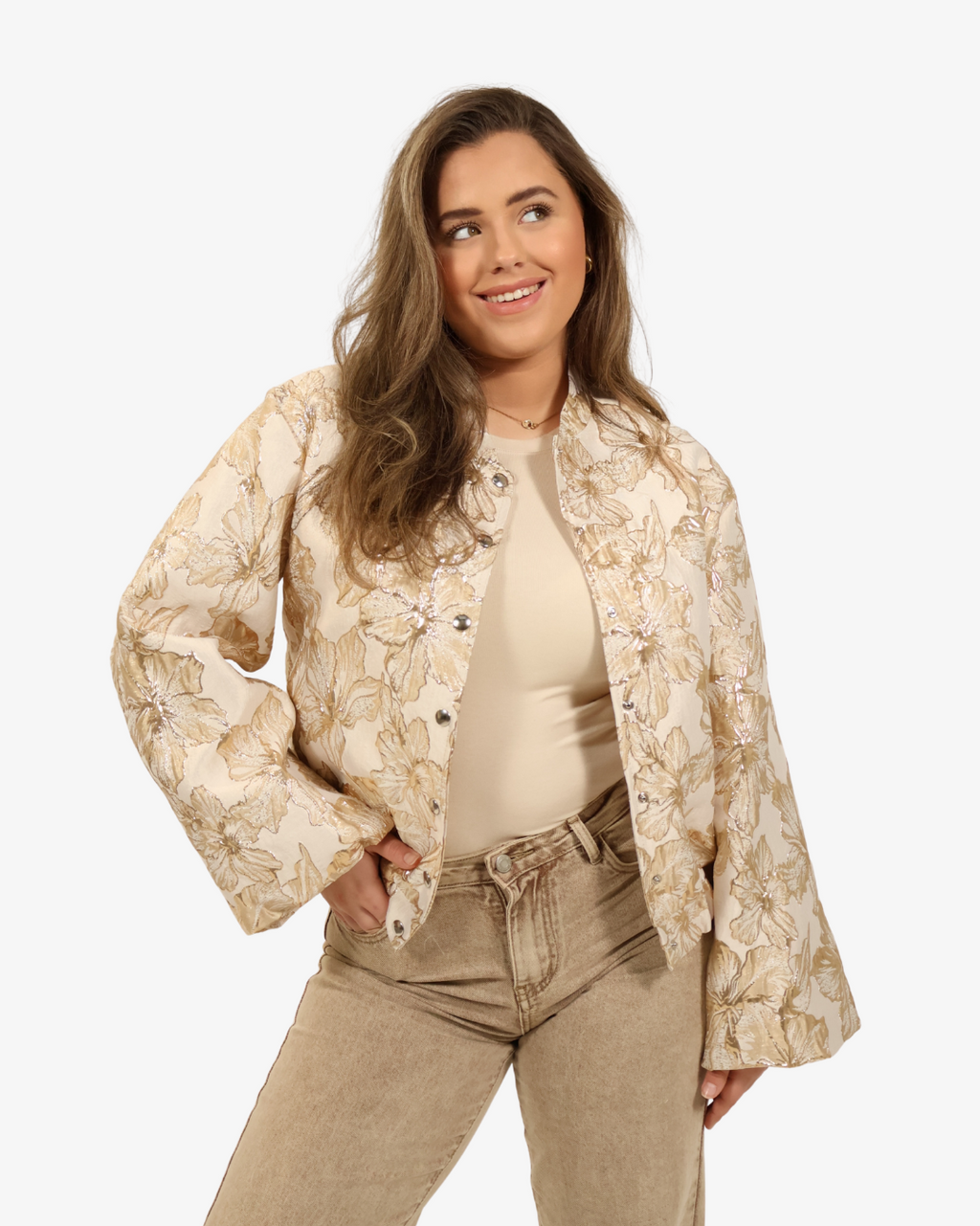 Flower bomber - Beige