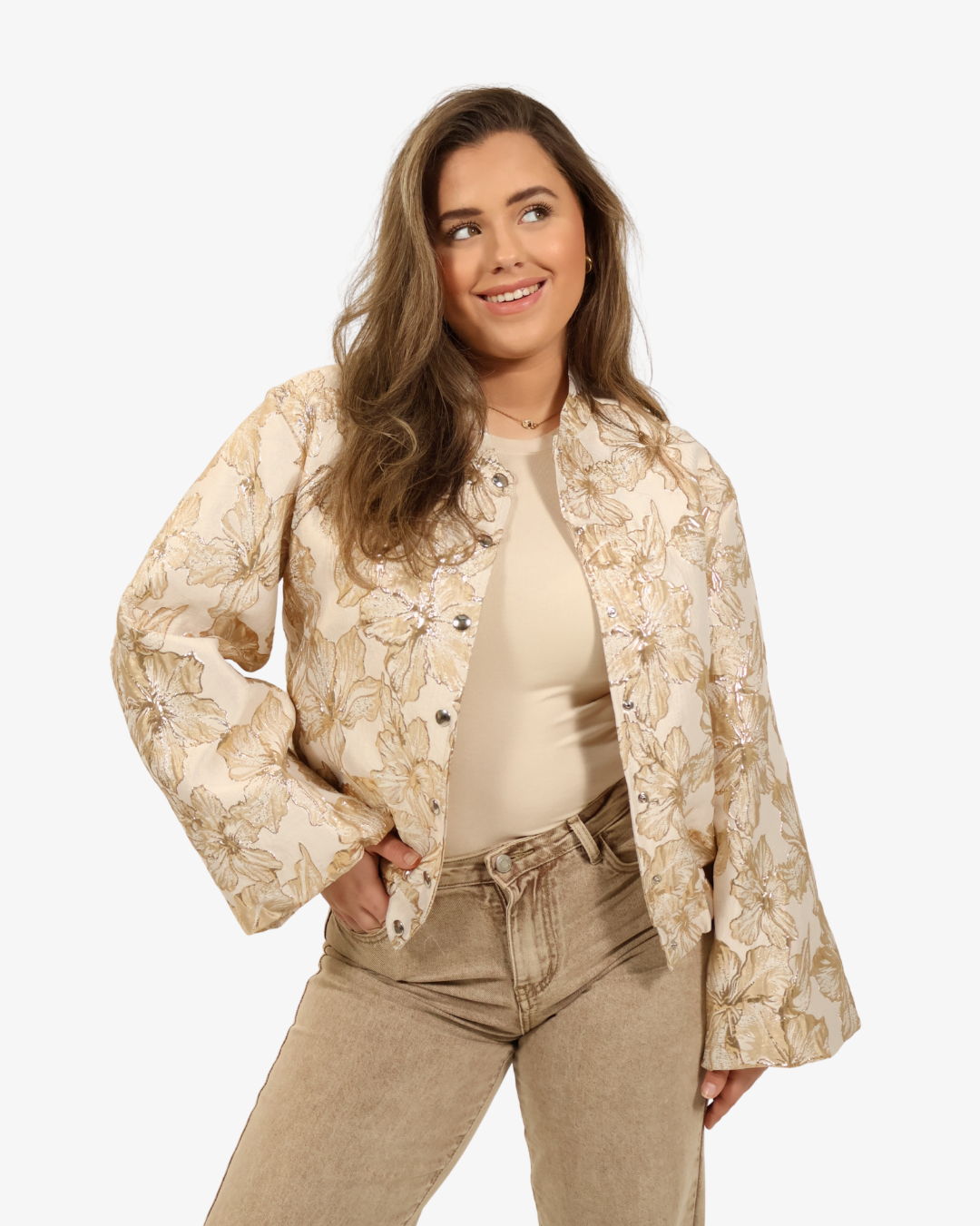 Flower bomber - Beige