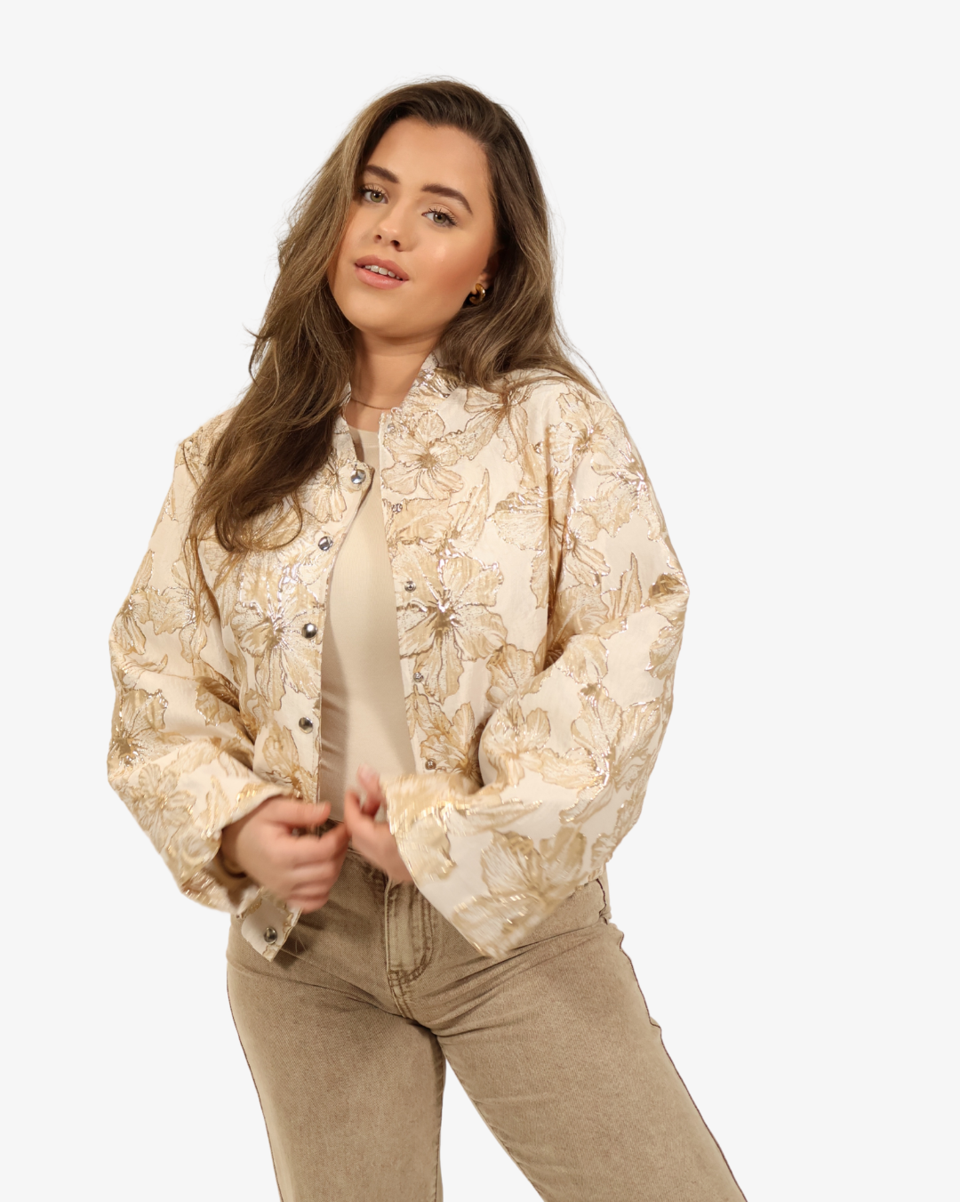 Flower bomber - Beige