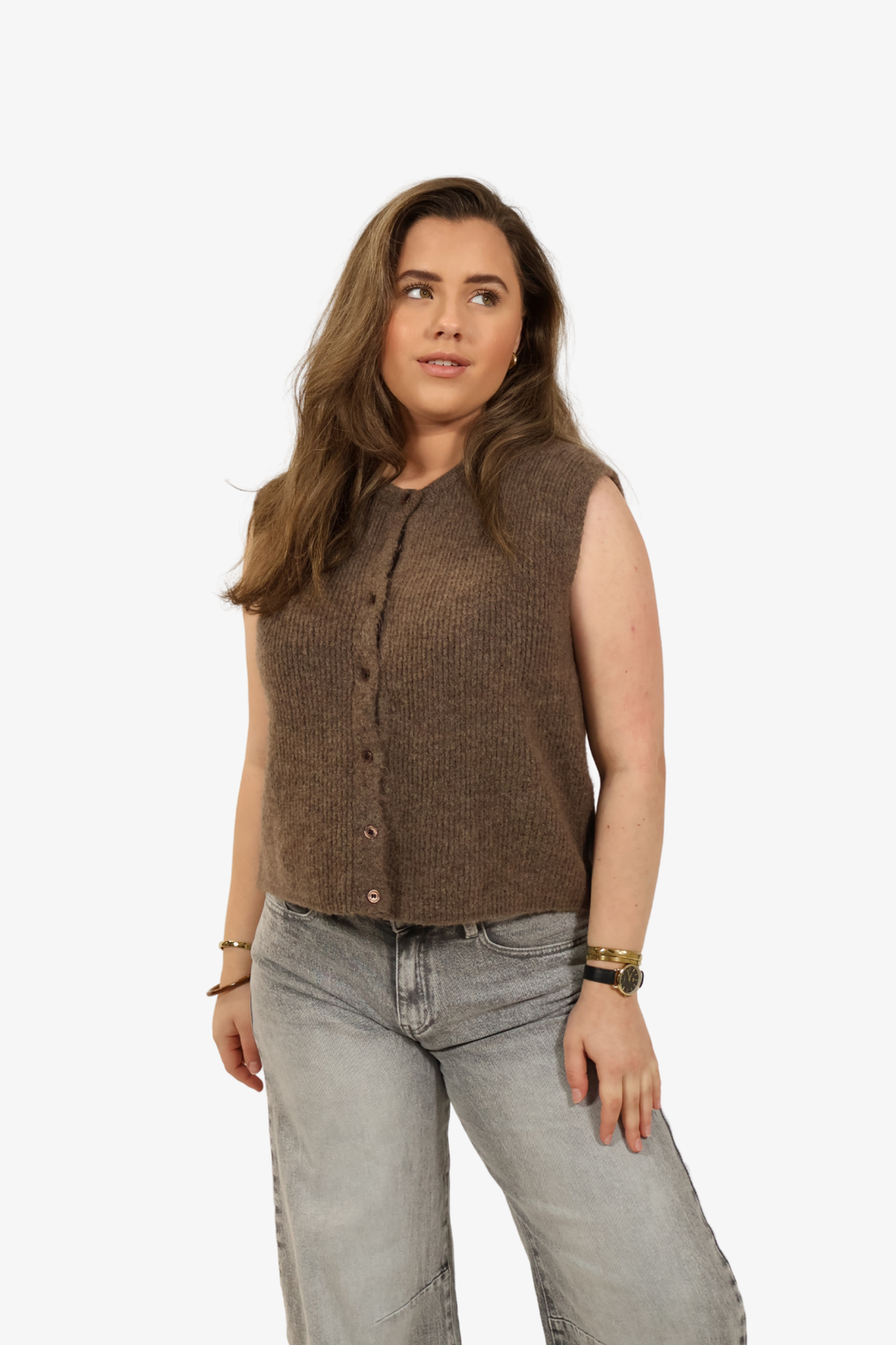 Yara top - Brown