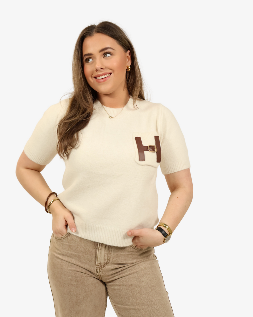H top - Creme