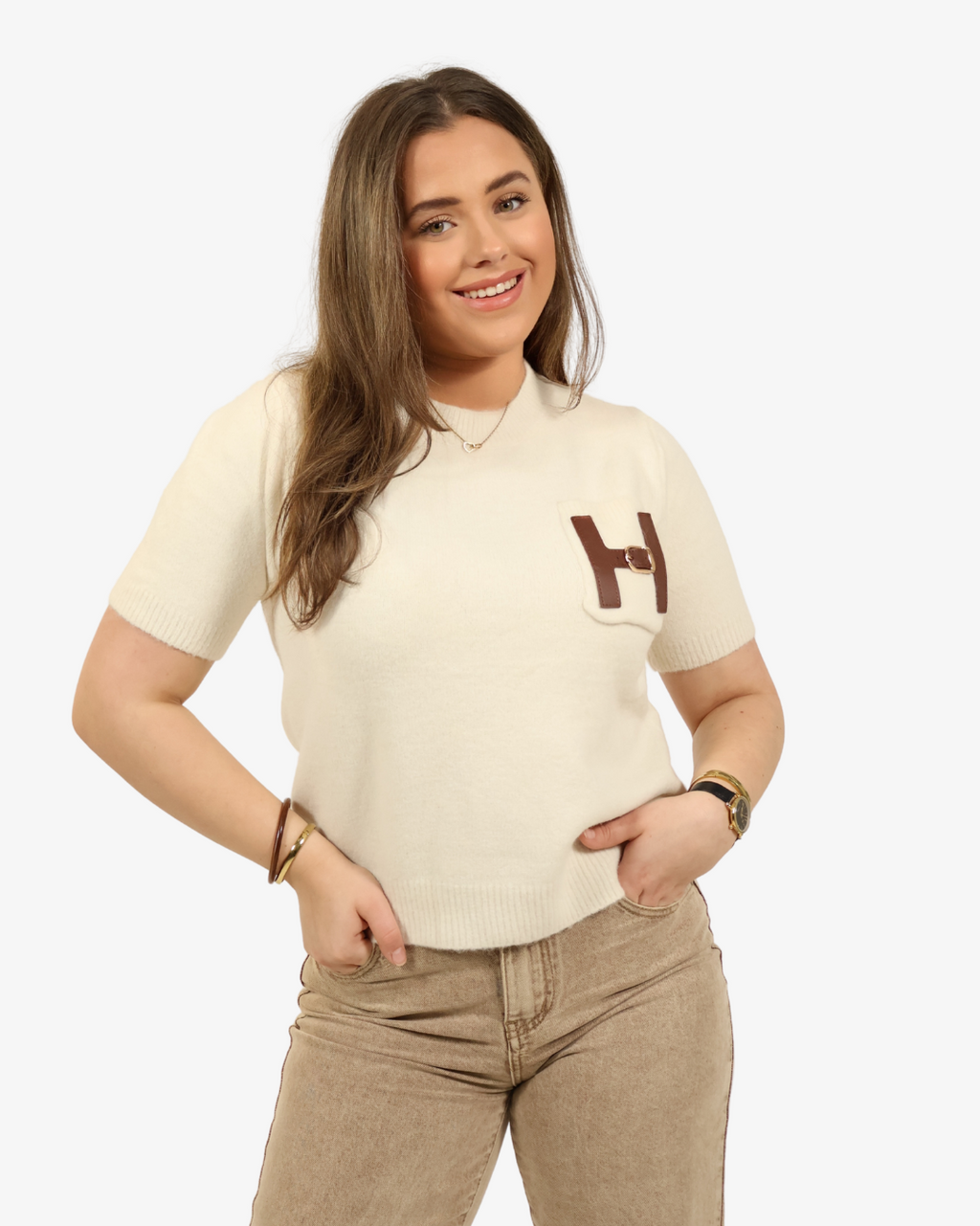 H top - Creme