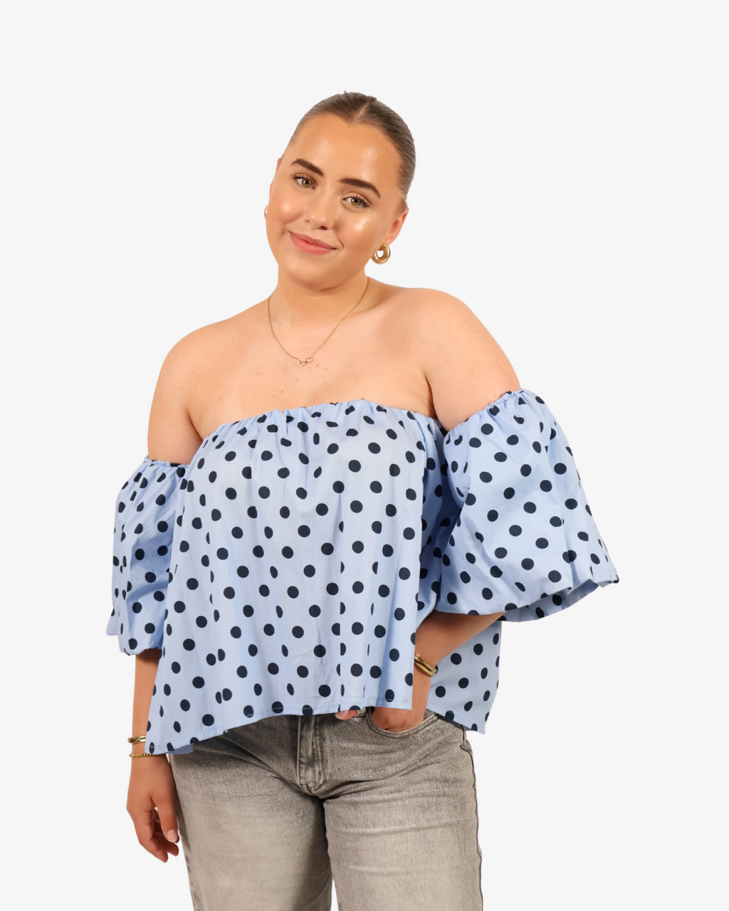 Zara top - Blue