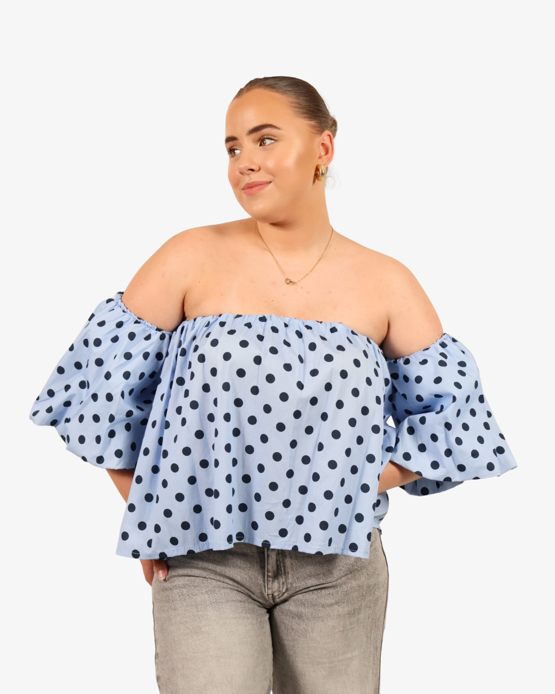 Zara top - Blue