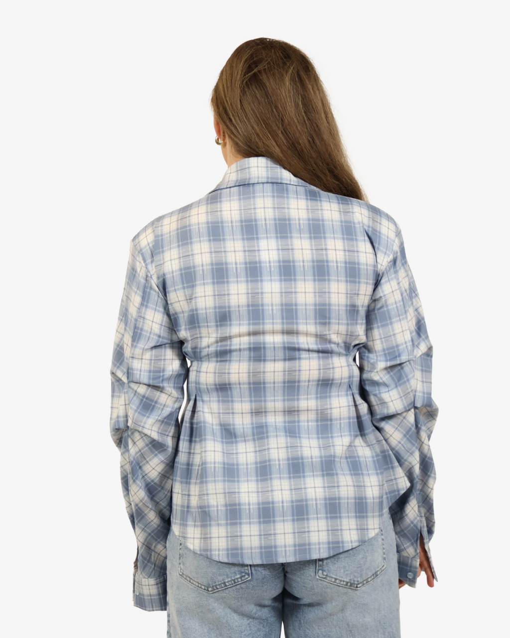 Holly tailored blouse - Light blue