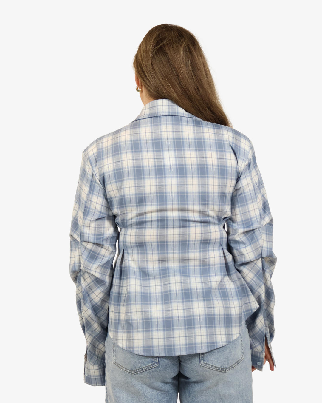 Holly tailored blouse - Light blue