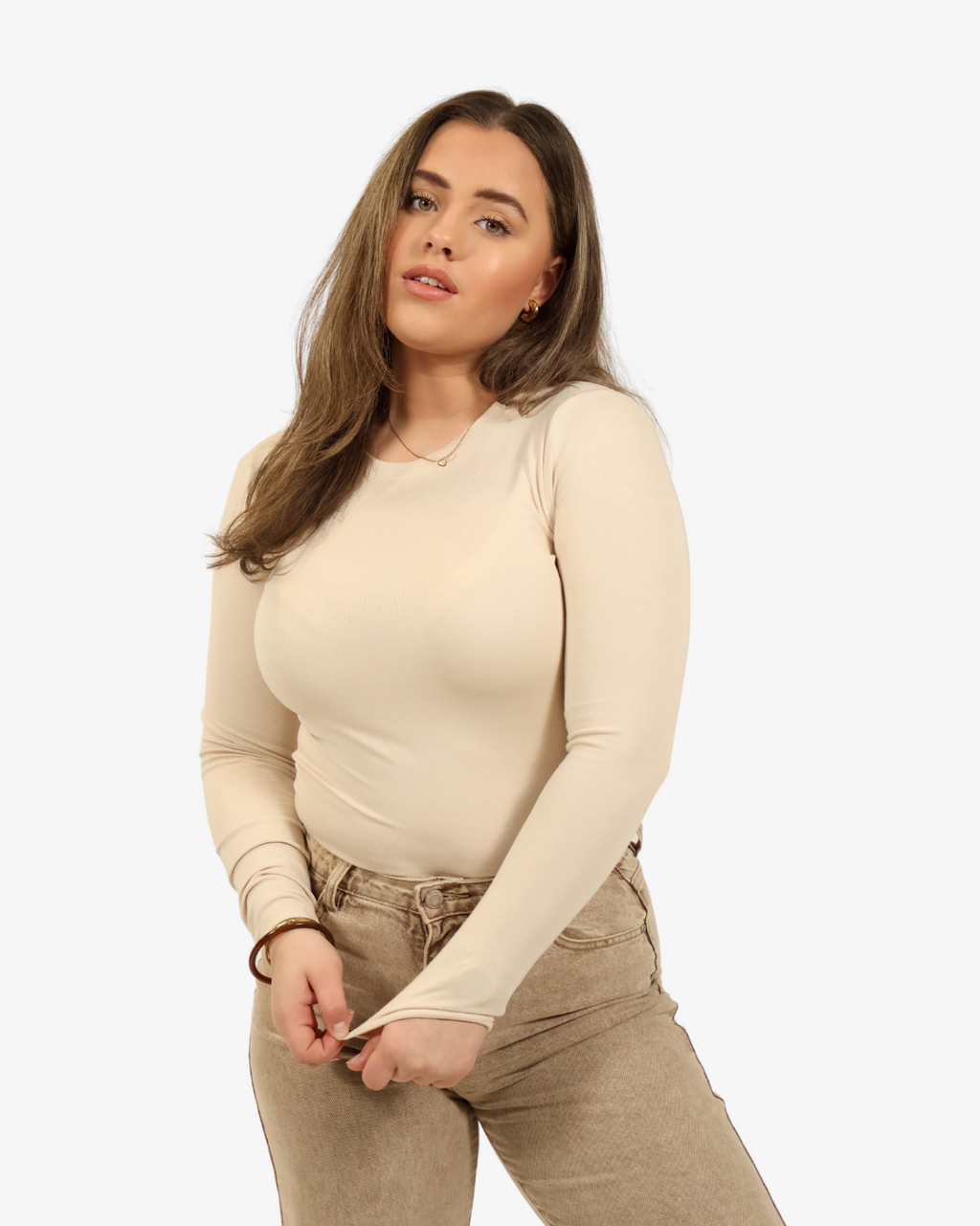 Nora top - Beige