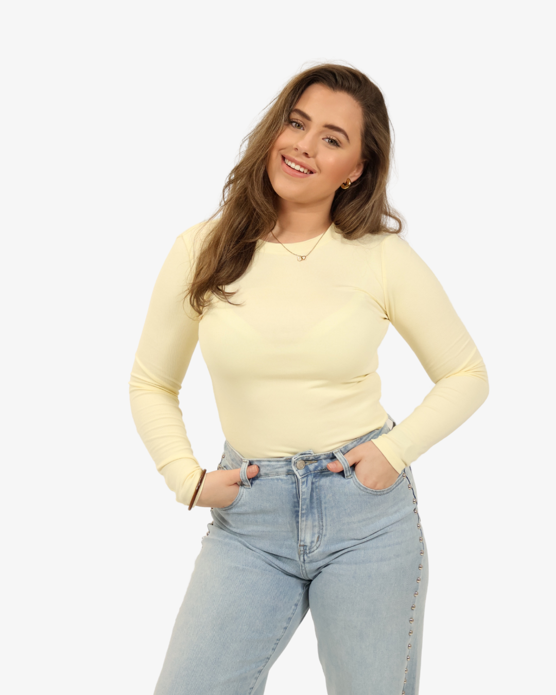 Nora top - Yellow