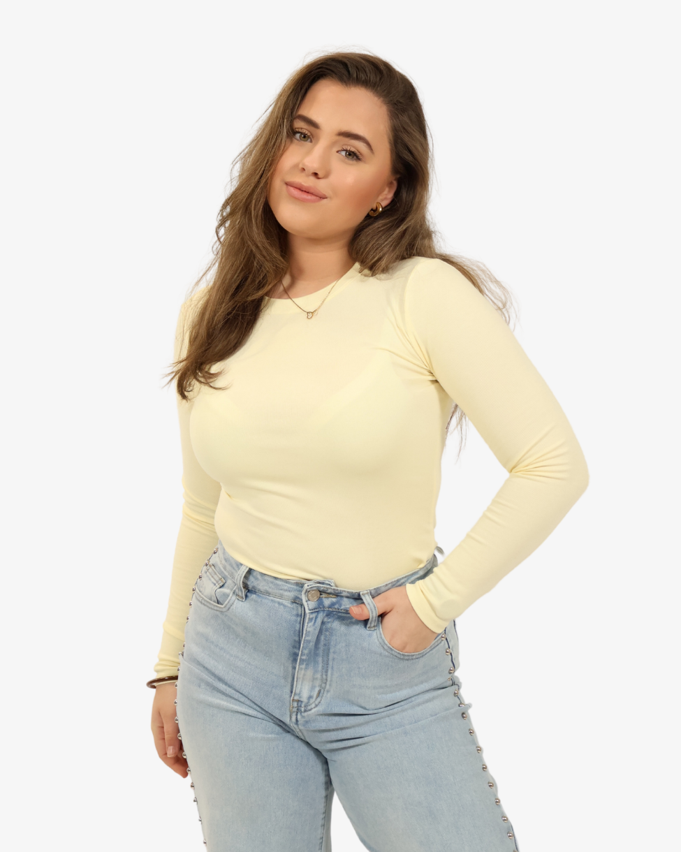 Nora top - Yellow