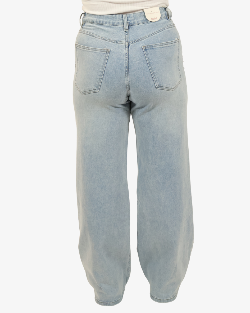 Studs jeans - Light blue