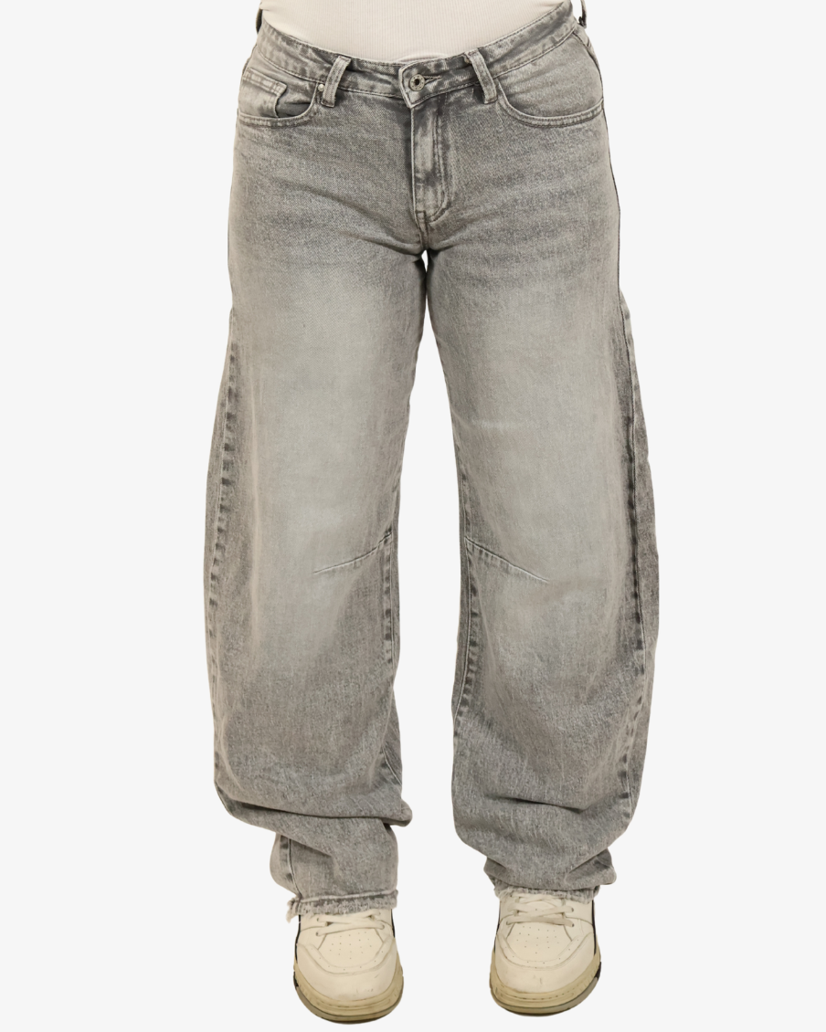 Gaia balloon jeans - Light grey