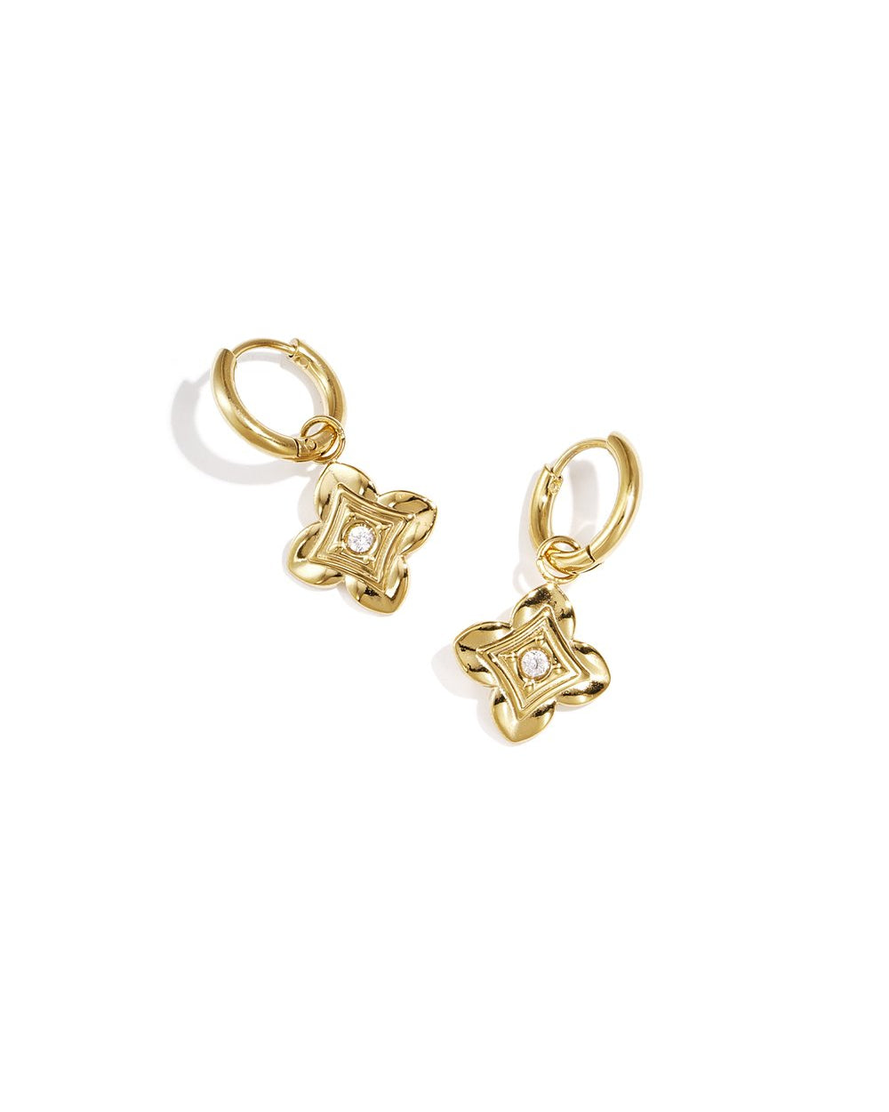 Noëlle oorbellen - Goud