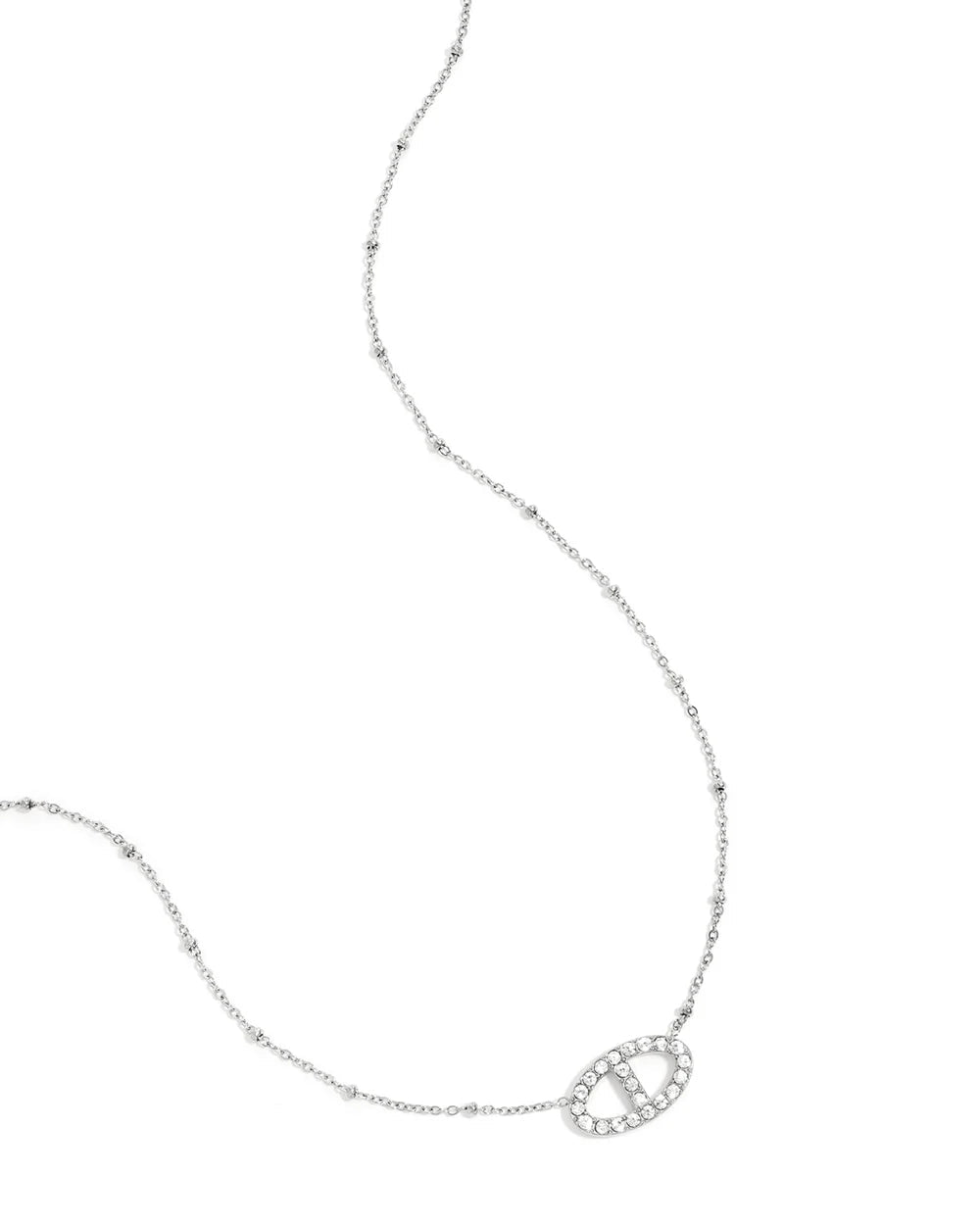 Stephania ketting - Zilver