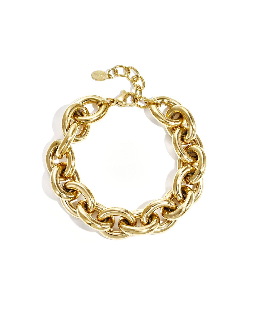 Chunky schakelarmband - Goud