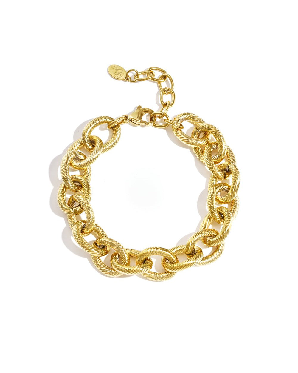 Juliette schakelarmband - Goud