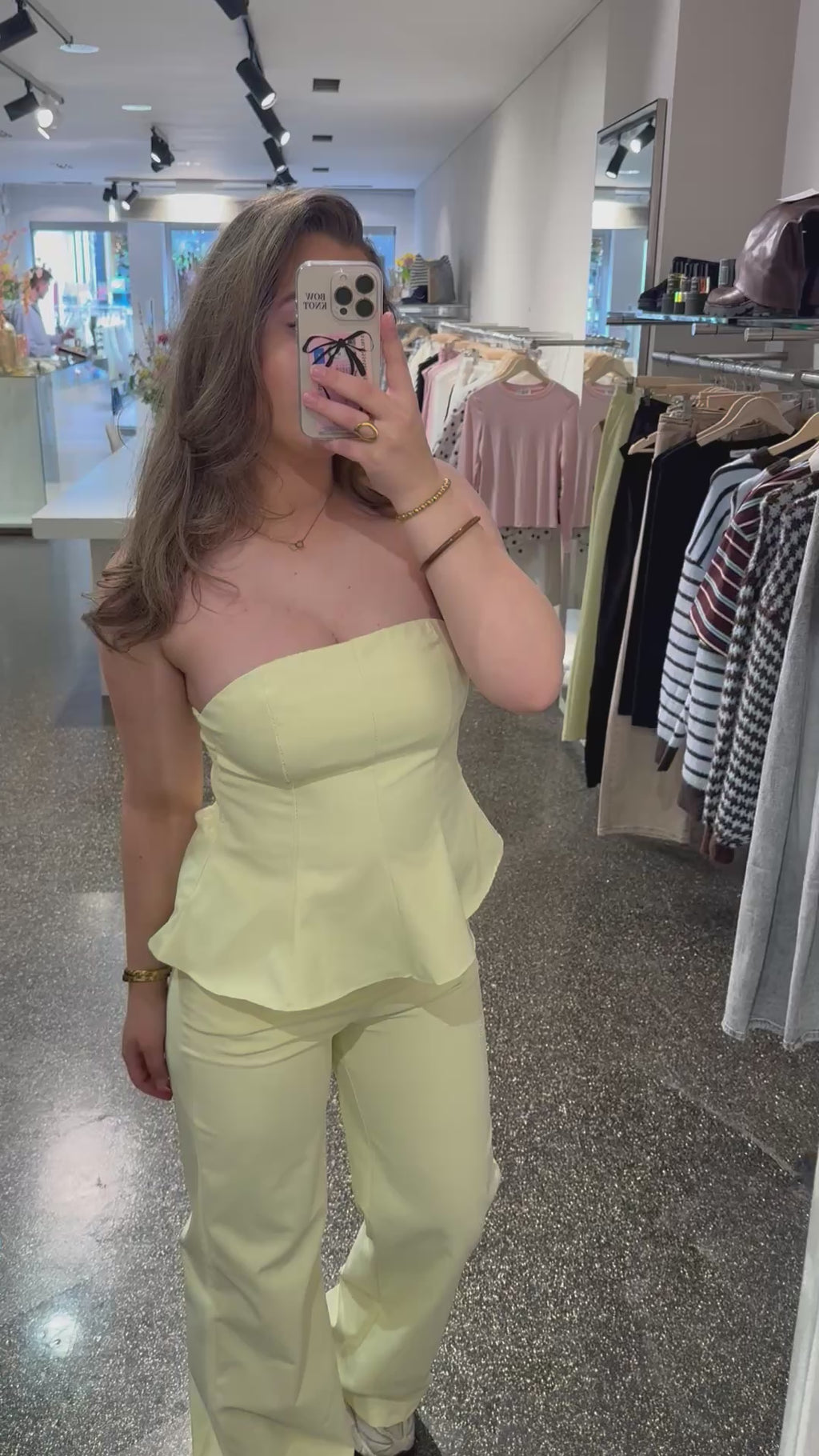 Nina pantalon - Lime